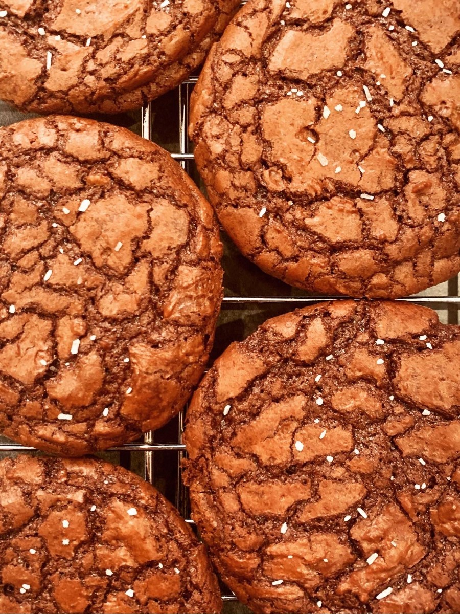 Brownie Crinkle Cookies